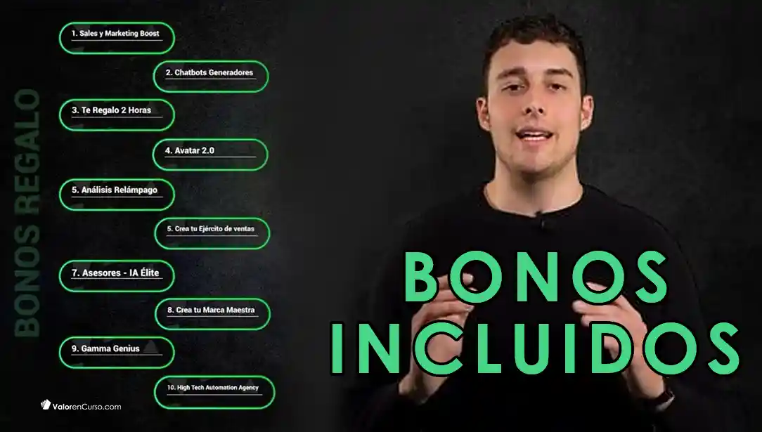 bonos incluidos en IA Profit PRO